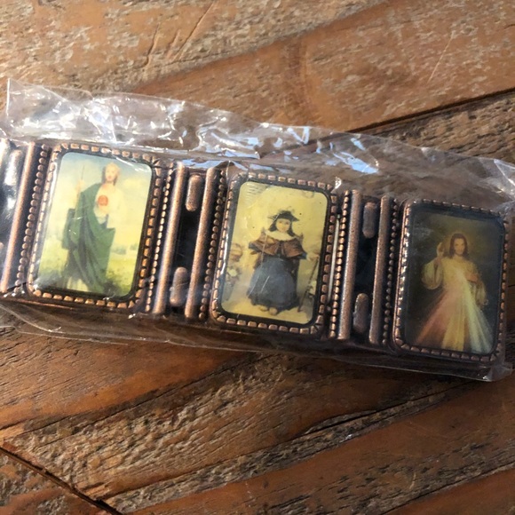 elastic religious icon bracelets - Picture 3 of 8